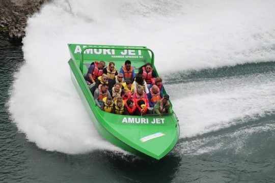 Amuri Adventure Jet Boating in Hanmer Springs