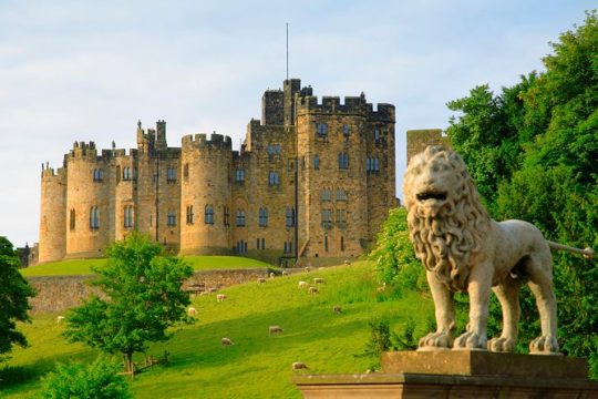 Viking Coast and Alnwick Castle Very Small Group Tour from Edinburgh