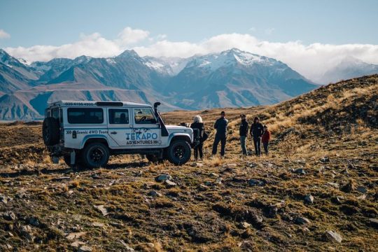 Scenic 4WD Tour Lake Tekapo Backcountry