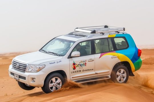 Dubai Desert 4x4 Safari with BBQ Dinner, Camel Ride,Sand boarding