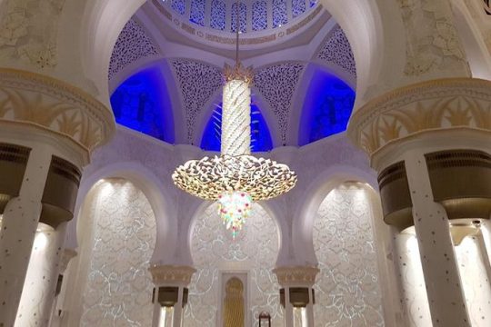 Dubai to Abu Dhabi tour full day with Grand Mosque