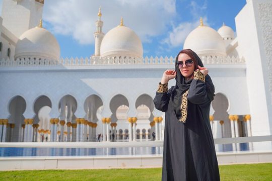 From Dubai: Half Day Sheikh Zayed Grand Mosque Guided Tour