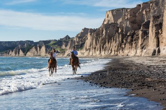 Horse Riding to Black Sandy Beach