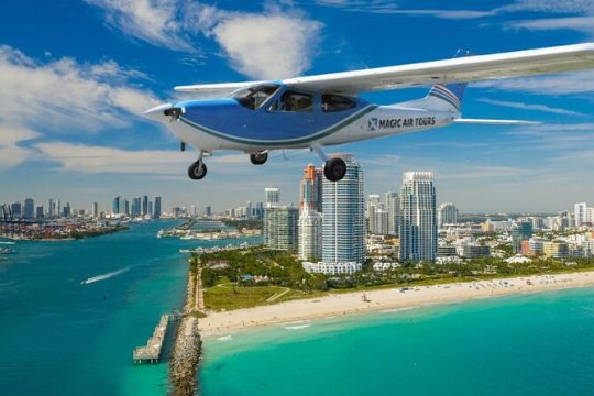 30-Minute Miami Beach Private Plane Tour