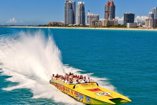 MIAMI Open Bus with boat tour options - all day departures
