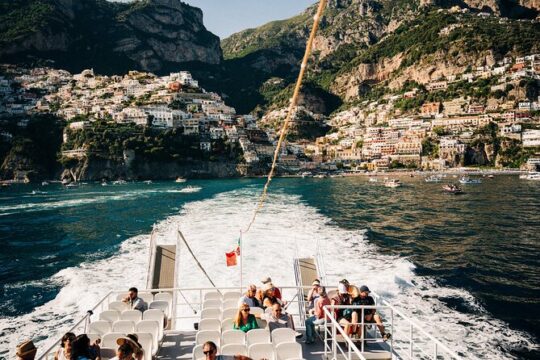 Amalfi Coast from Rome: Boat-Hopping with Limoncello Tasting