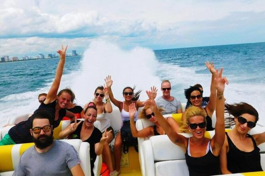 Miami City and Small-Group Speedboat Tour