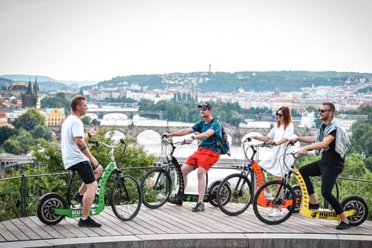 1.5-Hour E-Scooter Tour In Prague ️with Best Panorama Views