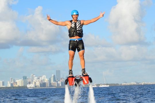 Flyboarding with Miami Watersports