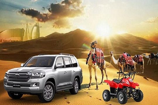 Desert Safari With BBQ Dinner, Quad Ride And And Sand-boarding