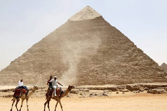 Half-Day Cairo Private Guided Tour to Giza Pyramids &Sphinx included Area ticket