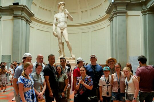 Skip the line: Uffizi and Accademia Small Group Hidden Highlights Walking Tour