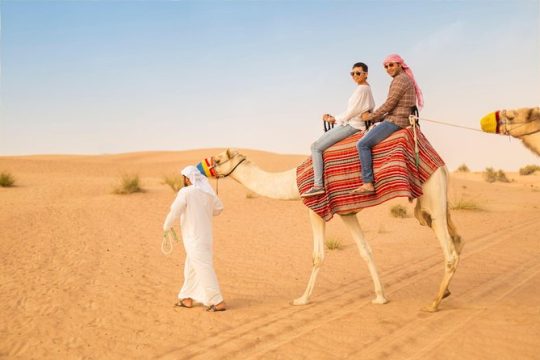 Camel Desert Safari with Traditional Dinner & Heritage Activities from Dubai