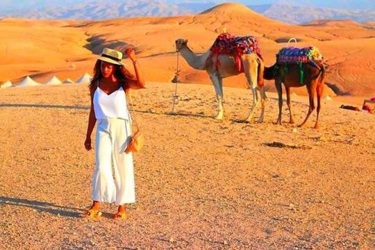 Desert Agafay, Atlas Mountains and Camel Ride Day Trip From Marrakech