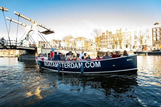 Best Open Boat Canal Cruise Amsterdam With Live Guide