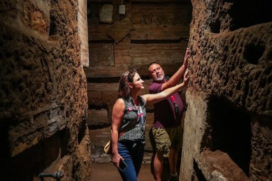 Rome Catacombs & Capuchin Crypts Small-Group Tour with Transfers