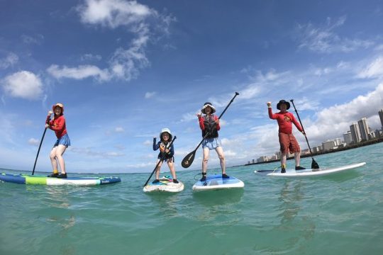 Stand Up Paddleboarding - Family Lessons - Waikiki, Oahu