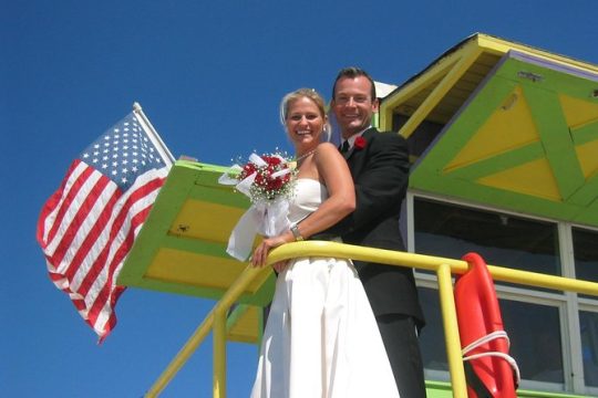 MIAMI Beach Wedding or Vow Renewal Ceremony
