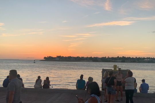 Key West Waterfront Cocktail Walk to Mallory Square’s Sunset Celebration!