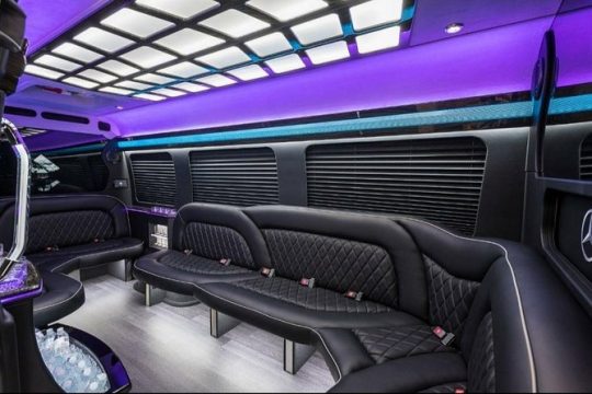 Luxury Party Bus Limo in Miami