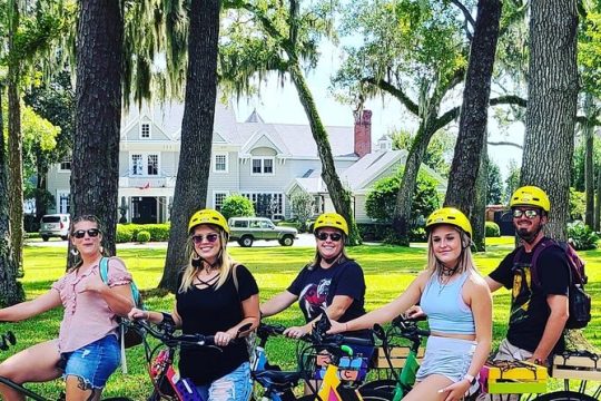 Electric Bike Guided Tour in Jacksonville Art and Architecture
