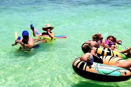 Miami: Island Swimming Fun on Biscayne Bay on Deserted Island