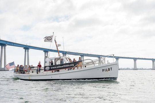 Historic Bay Cruise Aboard 1914 Pilot boat w/General Admission Self-Guided Tour
