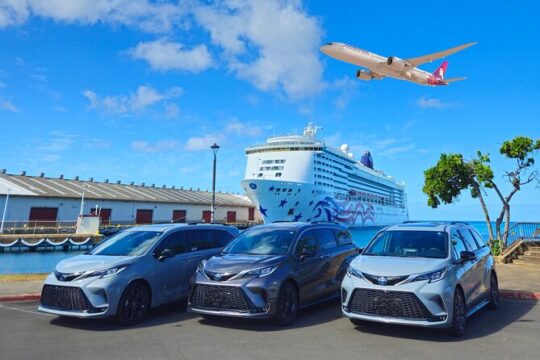 Honolulu Airport, Hotels and Cruise Port Private Transfer