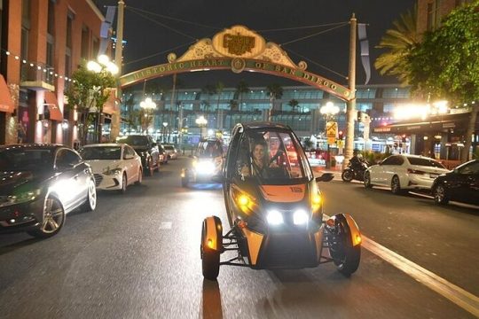 City Baloon Tours Exclusive GoCar After Dark: Self-Guided Tour of Gaslamp and Balboa Park