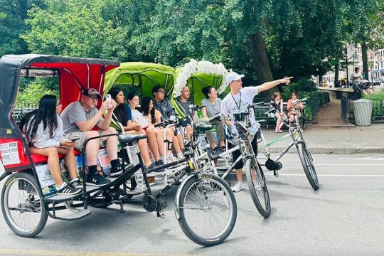 Guided Central Park Pedicab Tours