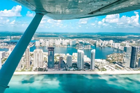 Miami: Private South Beach Airplane Flight - 40 Mins