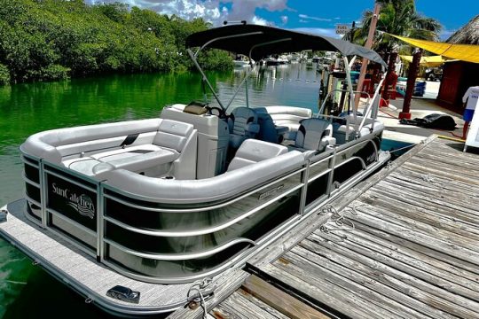 Deluxe Pontoon Boat Rental In Key West