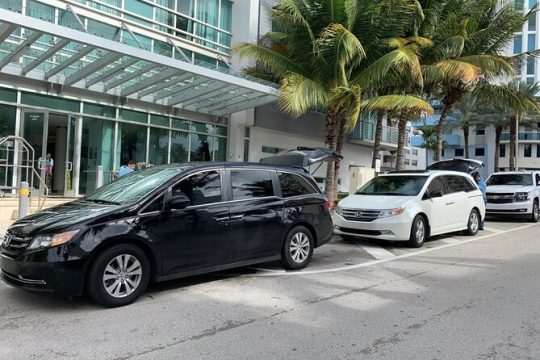 Private Transfer from Miami Airport (MIA) to Miami hotels/beach