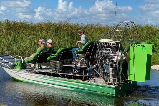 60 min Everglades Airboat Private Tour