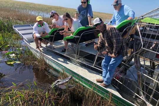 60 min Everglades Airboat Tour Small Group