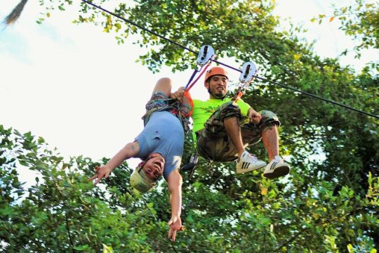 Zipline Canopy in Nogalito Ecopark, 10 minutes from Puerto Vallarta