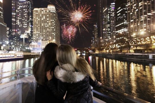 New Year's Eve Chicago River Plated Dinner Cruise
