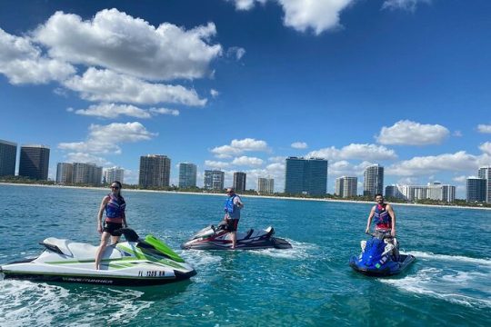 Miami Jet Skis Adventure + Complementary Boat Ride