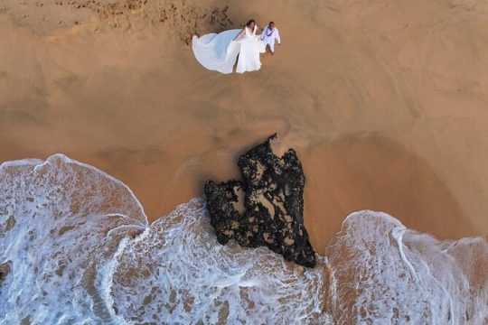 Couples Sunrise Drone Private Photoshoot Experience