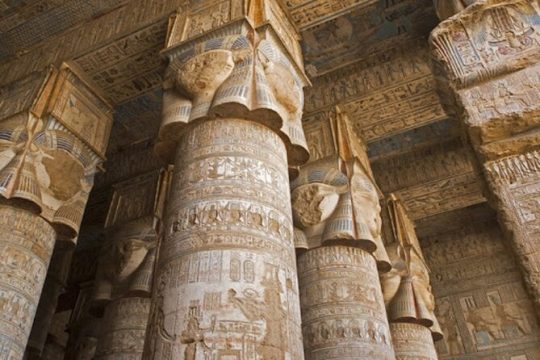 Private Guided Day Trip to Dendara and Abydos Temples with felucca From Luxor