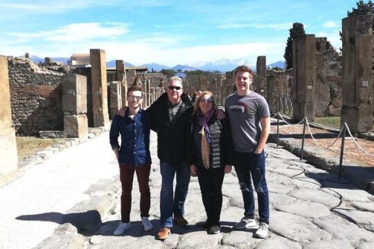 Pompeii & Herculaneum Trip from Rome with Hotel Pick Up & Skip-the-Line Tickets
