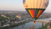 Ballooning down the Loire River