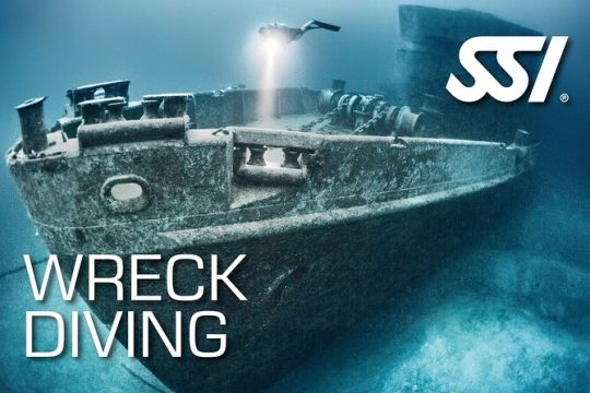 SSI Wreck Diving Specialty in Tenerife