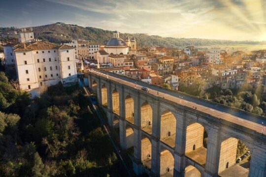 Rome Countryside: Castelli Romani and Tivoli Full Day Private Tour With Lunch