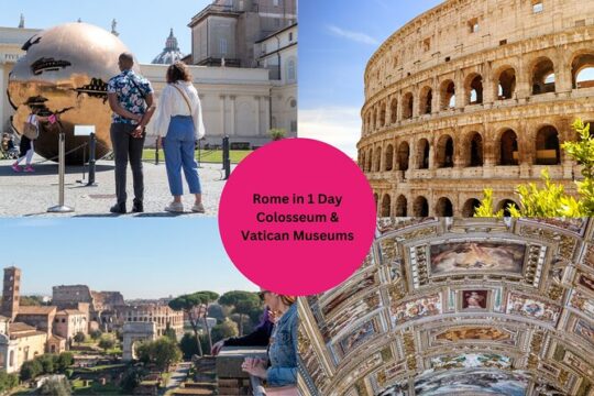 1-Day Rome: Vatican & Colosseum Tour