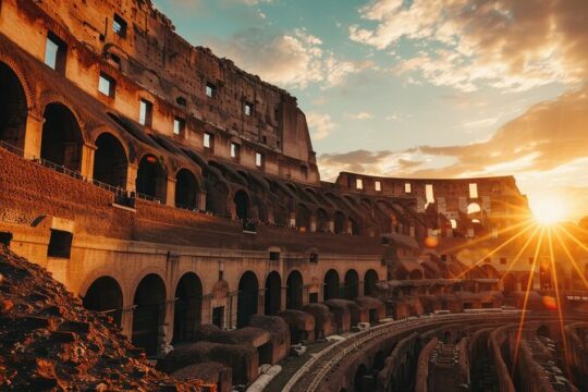 Colosseum and Roman Forum with Mamertine Prison