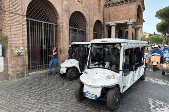 Private Golf Cart Tour in Rome