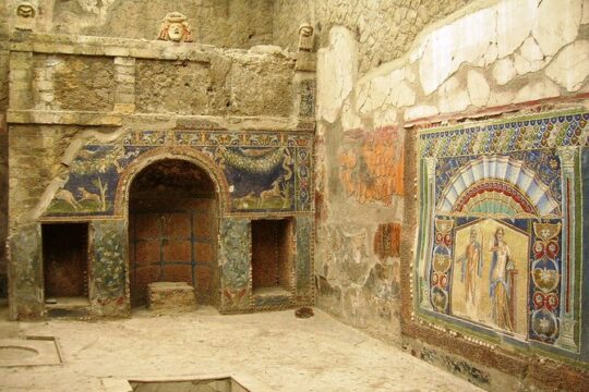 Transfer from Rome to Amalfi Coast with stop at Herculaneum-Skip the line included