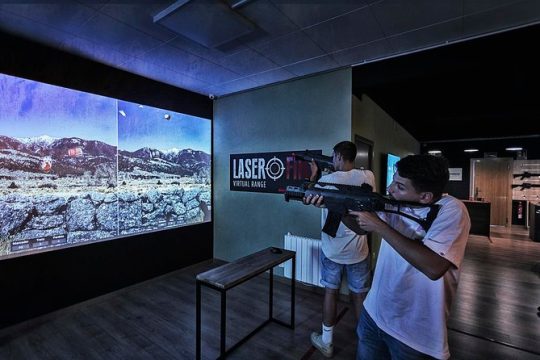 Girona Shooting Session with Gun or Assault Rifle without Gunpowder