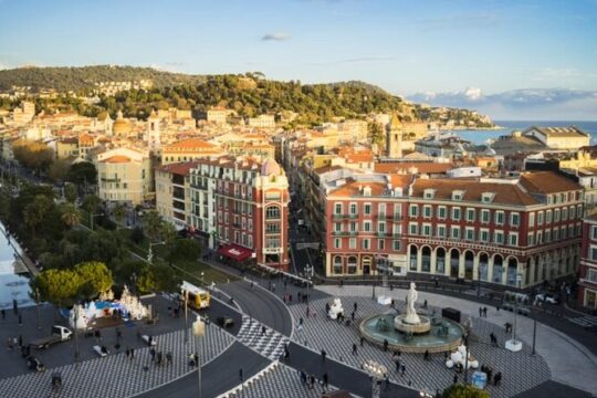 Self Guided Private City Audio Walking Tour in Nice